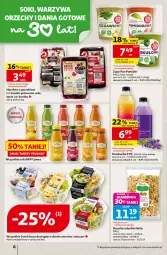 Gazetka promocyjna Auchan - 30 Lat Hipermarket - Gazetka - ważna od 16.09 do 16.09.2026 - strona 6 - produkty: Orzechy włoskie, Warzywa, Sok, Lunch box, Zupa, Buraki, Helio, Dania gotowe, Fa