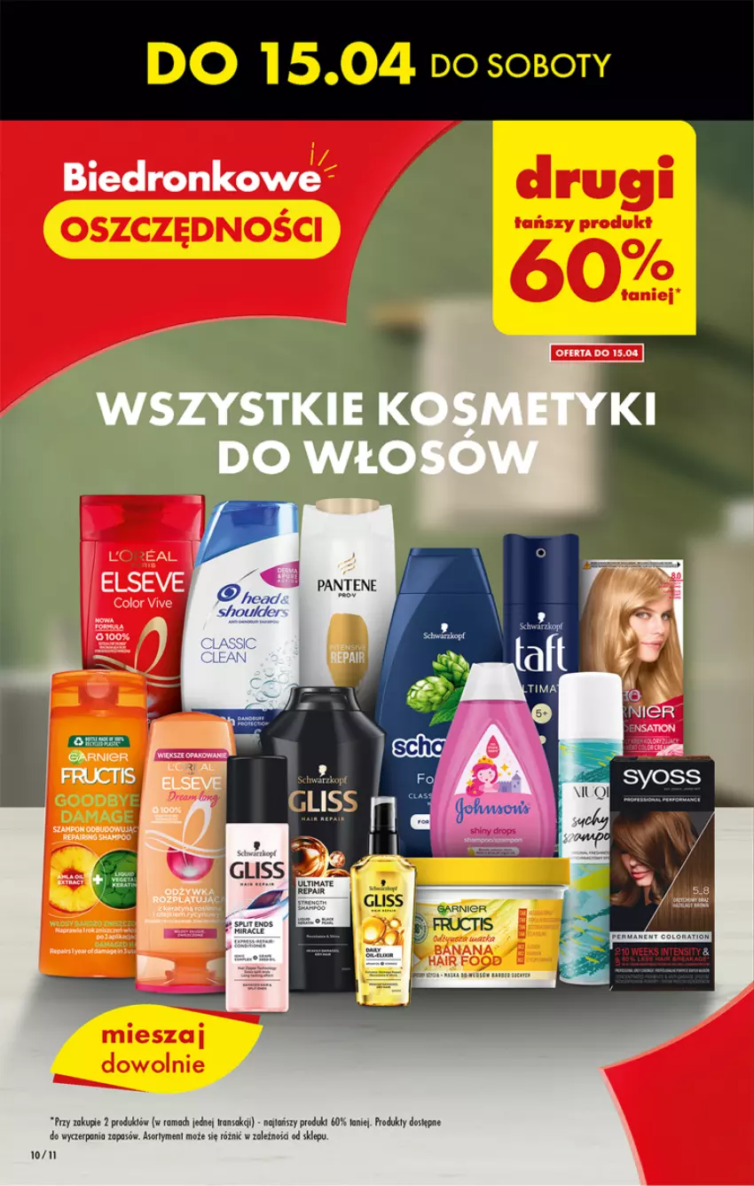 Gazetka promocyjna Biedronka - ważna 13.04 do 19.04.2023 - strona 10 - produkty: Pantene, Rama