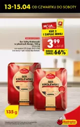 Gazetka promocyjna Biedronka - Gazetka - ważna od 19.04 do 19.04.2023 - strona 3 - produkty: Sok, Ser, Królewski, 