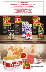 Gazetka promocyjna Biedronka - Gazetka - ważna od 19.04 do 19.04.2023 - strona 41 - produkty: Piwo, Tyskie, Warka