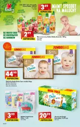 Gazetka promocyjna Biedronka - Gazetka - ważna od 19.04 do 19.04.2023 - strona 42 - produkty: Sok, Ser, Pieluchy, O Bag, Dada, Serek, Chusteczki, Kubuś, Deser, Woda