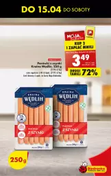 Gazetka promocyjna Biedronka - Gazetka - ważna od 19.04 do 19.04.2023 - strona 5 - produkty: Parówki, Parówki z szynki, 