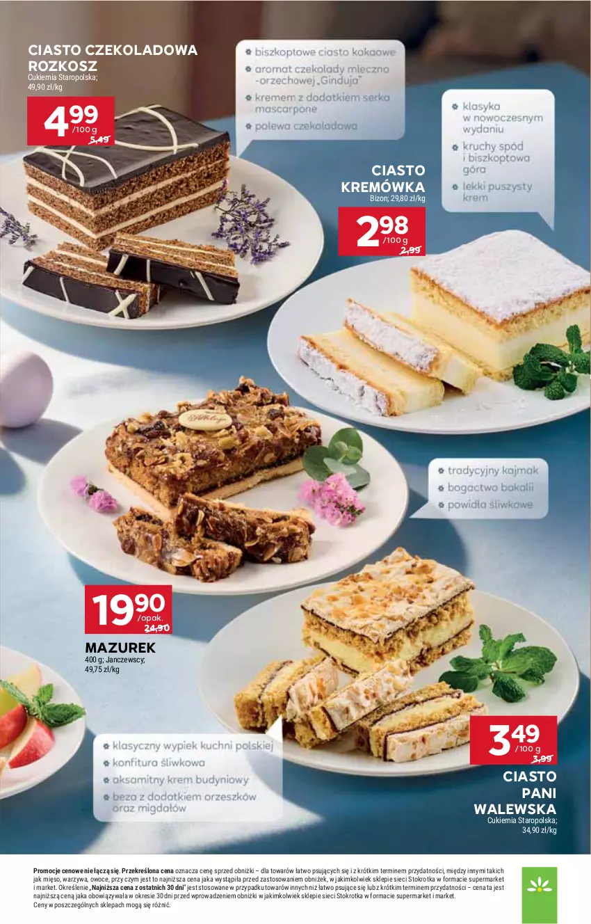 Gazetka promocyjna Stokrotka - Market - ważna 02.04 do 08.04.2026 - strona 20 - produkty: HP, Kosz, Kremówka