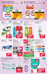 Gazetka promocyjna Stokrotka - Supermarket - Gazetka - ważna od 09.06 do 09.06.2021 - strona 14 - produkty: Fructis, Mydło w płynie, Mus, Palmolive, Pampers, Papier, Pieluchy, Old Spice, Dezodorant, Tablet, Proszek do prania, Pasta do zębów, Discreet, Papier toaletowy, Velvet, Tabletki musujące, Chusteczki, Always, Szampon, Podpaski, Fairy, Odżywka, Mydło, Wkładki, Ariel, Sensodyne, Always Ultra, Fa
