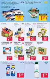 Gazetka promocyjna Stokrotka - Supermarket - Gazetka - ważna od 09.06 do 09.06.2021 - strona 2 - produkty: Mozzarella, Ser topiony, Serek wiejski, Top, Ser, Gra, Ementaler, Danone, Zott, Brie, Jogurt, Président, Palma, Serek, Camembert, Hochland, Galbani, Fanta, Kefir, Mleko, Fa