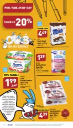 Gazetka promocyjna Aldi - Katalog spożywczy - Gazetka - ważna od 03.09 do 03.09.2022 - strona 18 - produkty: Ser, Twaróg, Piątnica, Zott, Serek homogenizowany, Serek, Chleb, Monte