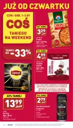 Gazetka promocyjna Aldi - Katalog spożywczy - Gazetka - ważna od 03.09 do 03.09.2022 - strona 26 - produkty: Piwa, Piwo, Earl Grey, Koc, Gra, Chrupki, Lipton, Przysnacki, Herbata, Okocim