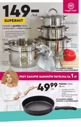 Gazetka promocyjna Biedronka - Okazje tygodnia - Gazetka - ważna od 28.07 do 28.07.2021 - strona 27 - produkty: Uchwyty, Patelnia, Pokrywa