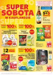 Gazetka promocyjna Kaufland - Gazetka tygodnia - Gazetka - ważna od 09.07 do 09.07.2025 - strona 11 - produkty: Piwa, Piwo, Gra, Papier, Chipsy, Produkty mrożone, Ręcznik, Chusteczki, Napój niegazowany, Waga, Grill, Lay’s, Napój, Knorr