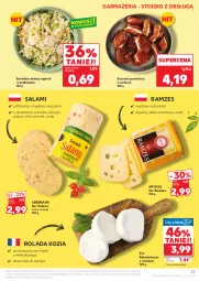 Gazetka promocyjna Kaufland - Gazetka tygodnia - Gazetka - ważna od 09.07 do 09.07.2025 - strona 23 - produkty: Ser, Salami, Surówka, Ogórek, Czosnek, Sałat, Pieprz, Rolada, Bazyl, Ser salami, Bazylia, Suszone pomidory, Pomidory, Rzodkiewka