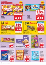 Gazetka promocyjna Kaufland - Gazetka tygodnia - Gazetka - ważna od 09.07 do 09.07.2025 - strona 34 - produkty: Goplana, Lubisie, Ciastka, Gin, Gra, Prince Polo, Cukier, Kinder Bueno, Wafelek, LANA, Sezam, Grześki, Popcorn, Baton, E. Wedel, Cukierki, Kinder, Milka, Nimm2