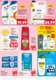 Gazetka promocyjna Kaufland - Gazetka tygodnia - Gazetka - ważna od 09.07 do 09.07.2025 - strona 43 - produkty: Fructis, Mydło w płynie, Palmolive, Płyn micelarny, Sati, Pasta do zębów, Dove, Nić dentystyczna, Wełna, Szampon, Garnier, Mydło, Waga, Luksja