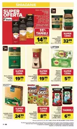 Gazetka promocyjna Carrefour - Gazetka Carrefour, Market od poniedziałku! - Gazetka - ważna od 31.01 do 31.01.2026 - strona 38 - produkty: Tchibo, Kawa rozpuszczalna, Cafissimo, Kawa mielona, Kawa, Dilmah, Herbata czarna, Lipton, Danio, Jacobs, Herbata, LG, Fa