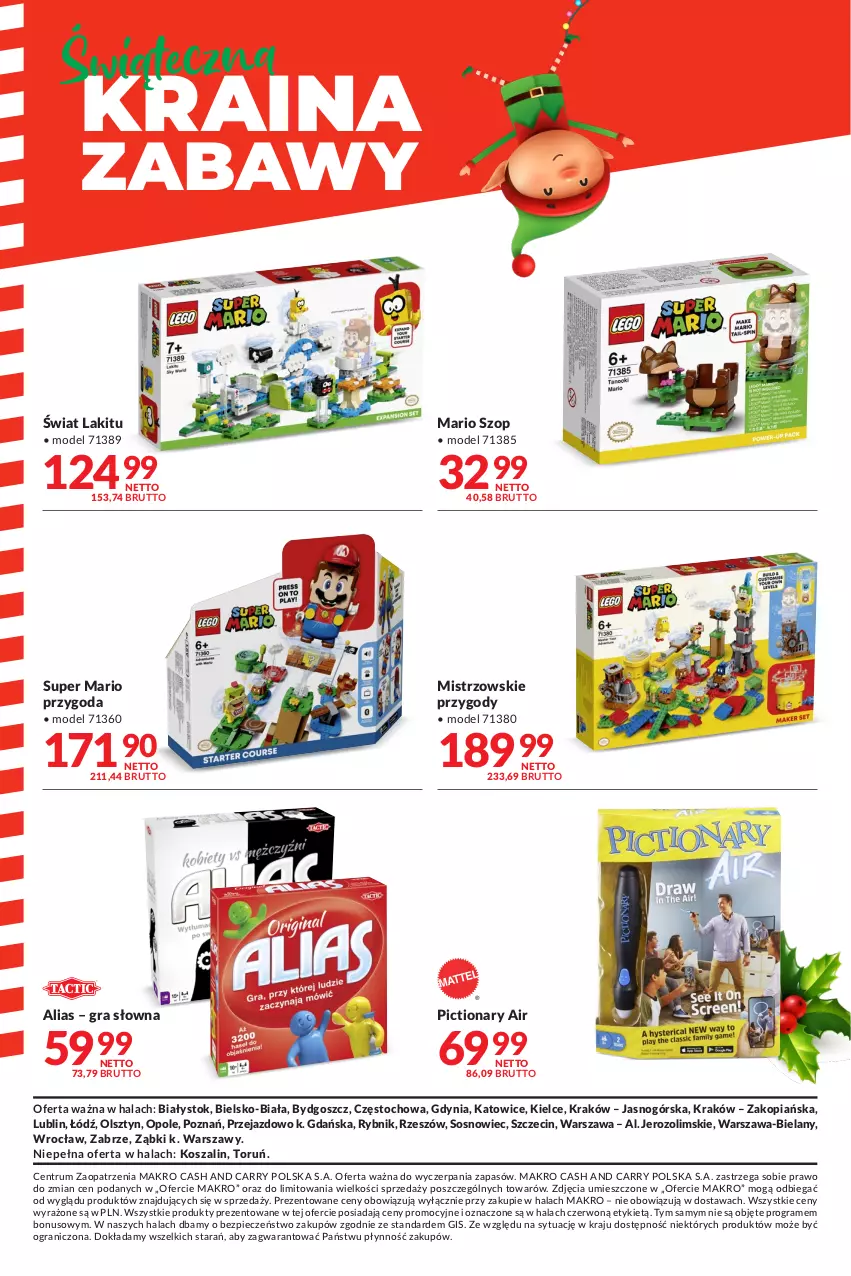 Gazetka promocyjna Makro - [Oferta specjalna] Kraina zabawy - ważna 16.11 do 24.12.2021 - strona 16 - produkty: Gra, Kosz, Piec, Rum, Sos, Szal