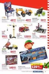 Gazetka promocyjna Makro - [Oferta specjalna] Kraina zabawy - Gazetka - ważna od 24.12 do 24.12.2021 - strona 11 - produkty: Helikopter, Amol, Chodzik, Wywrotka, Pojazd, Parka, LANA, Nerf, Dźwig, Samolot