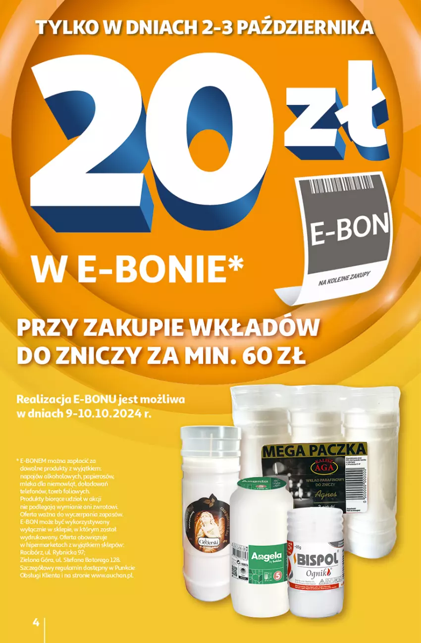 Gazetka promocyjna Auchan - Pewność Niskich Cen Hipermarket - ważna 03.10 do 09.10.2024 - strona 4