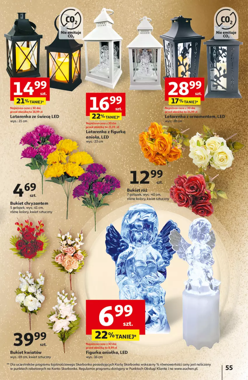 Gazetka promocyjna Auchan - Pewność Niskich Cen Hipermarket - ważna 03.10 do 09.10.2024 - strona 63 - produkty: Bukiet, Gra, Latarenka