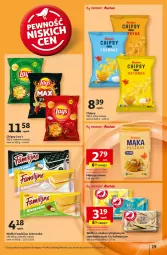 Gazetka promocyjna Auchan - Pewność Niskich Cen Hipermarket - Gazetka - ważna od 09.10 do 09.10.2024 - strona 21 - produkty: Ser, Gra, Jutrzenka, Chipsy, Wafle, Mąka, Mąka pszenna, Kakao, Fa