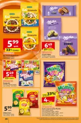Gazetka promocyjna Auchan - Pewność Niskich Cen Hipermarket - Gazetka - ważna od 09.10 do 09.10.2024 - strona 22 - produkty: Ciastka, Gra, Ba!, Chipsy, Mamba, Granola, Guma rozpuszczalna, Milka, Bakalland