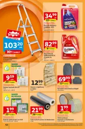 Gazetka promocyjna Auchan - Pewność Niskich Cen Hipermarket - Gazetka - ważna od 09.10 do 09.10.2024 - strona 60 - produkty: Top, Puf, Drabina, Dywanik, Cynk, Zestaw żarówek, Taśma pakowa, Olej, Dywan, Płyn do chłodnic, Fa