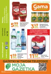 Gazetka promocyjna Gama - Gazetka Gama - Gazetka - ważna od 03.08 do 03.08.2024 - strona 12 - produkty: Piwa, Piwo, Piec, Ketchup, Ser, Mus, Gra, Telefon, Pudliszki, Woda, Kamis, Harnaś, Musztarda