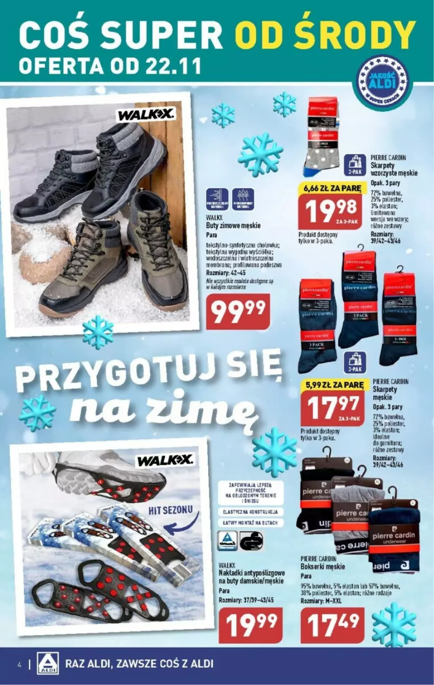 Gazetka promocyjna Aldi - ważna 22.11 do 25.11.2023 - strona 11 - produkty: Buty, Buty zimowe, Karp, Wełna