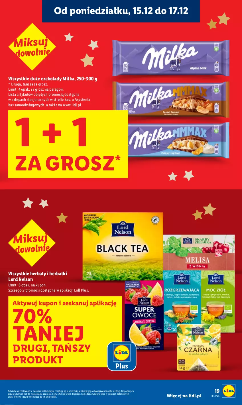 Gazetka promocyjna Lidl - GAZETKA - ważna 15.12 do 17.12.2025 - strona 19 - produkty: Milka