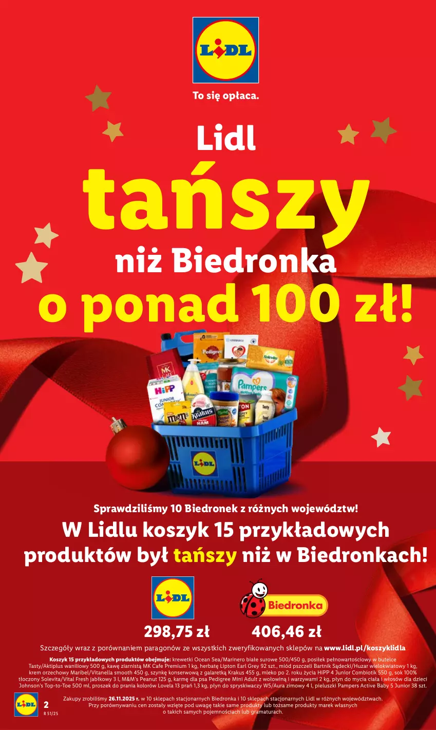 Gazetka promocyjna Lidl - GAZETKA - ważna 15.12 do 17.12.2025 - strona 2 - produkty: Kosz, Por