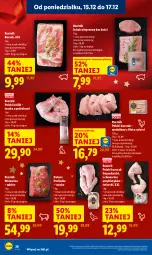 Gazetka promocyjna Lidl - GAZETKA - Gazetka - ważna od 17.12 do 17.12.2025 - strona 40 - produkty: Kurczak, Perliczka, Królik, Tusz, Lion, Schab wieprzowy, Boczek, Wołowina