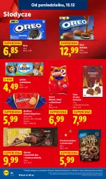 Gazetka promocyjna Lidl - GAZETKA - Gazetka - ważna od 17.12 do 17.12.2025 - strona 56 - produkty: Lubisie, Ciastka, Precle, Lizaki, Alcon, Oreo, Nimm2, Fa