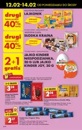 Gazetka promocyjna Biedronka - Od poniedzialku - Gazetka - ważna od 17.02 do 17.02.2024 - strona 46 - produkty: Ciastka, Ser, Lajkonik, Gin, Gra, Herbatniki Petit Beurre, Bonitki, Herbatniki, Deser, Oreo, Kinder