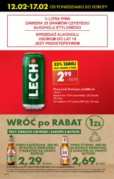 Gazetka promocyjna Biedronka - Od poniedzialku - Gazetka - ważna od 17.02 do 17.02.2024 - strona 50 - produkty: Piwo, Kasztelan, Tran