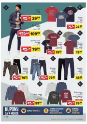 Gazetka promocyjna Carrefour - Gazetka Poznaj modne strony jesieni - Gazetka - ważna od 17.09 do 17.09.2022 - strona 6 - produkty: Spodnie jeans, Klej, T-shirt, Spodnie, Bluza, Fa