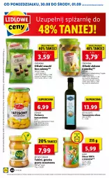 Gazetka promocyjna Lidl - GAZETKA - Gazetka - ważna od 01.09 do 01.09.2021 - strona 40 - produkty: Oliwki zielone, Ser, Oliwki, Sony, Dżem, Sezam, Kubuś