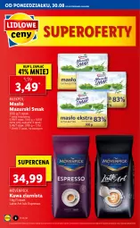 Gazetka promocyjna Lidl - GAZETKA - Gazetka - ważna od 01.09 do 01.09.2021 - strona 8 - produkty: Kawa ziarnista, Kawa, Masło