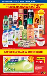 Gazetka promocyjna Lidl - GAZETKA - Gazetka - ważna od 01.09 do 01.09.2021 - strona 9 - produkty: Papier, Kosmetyki do pielęgnacji, Papier toaletowy, Flora