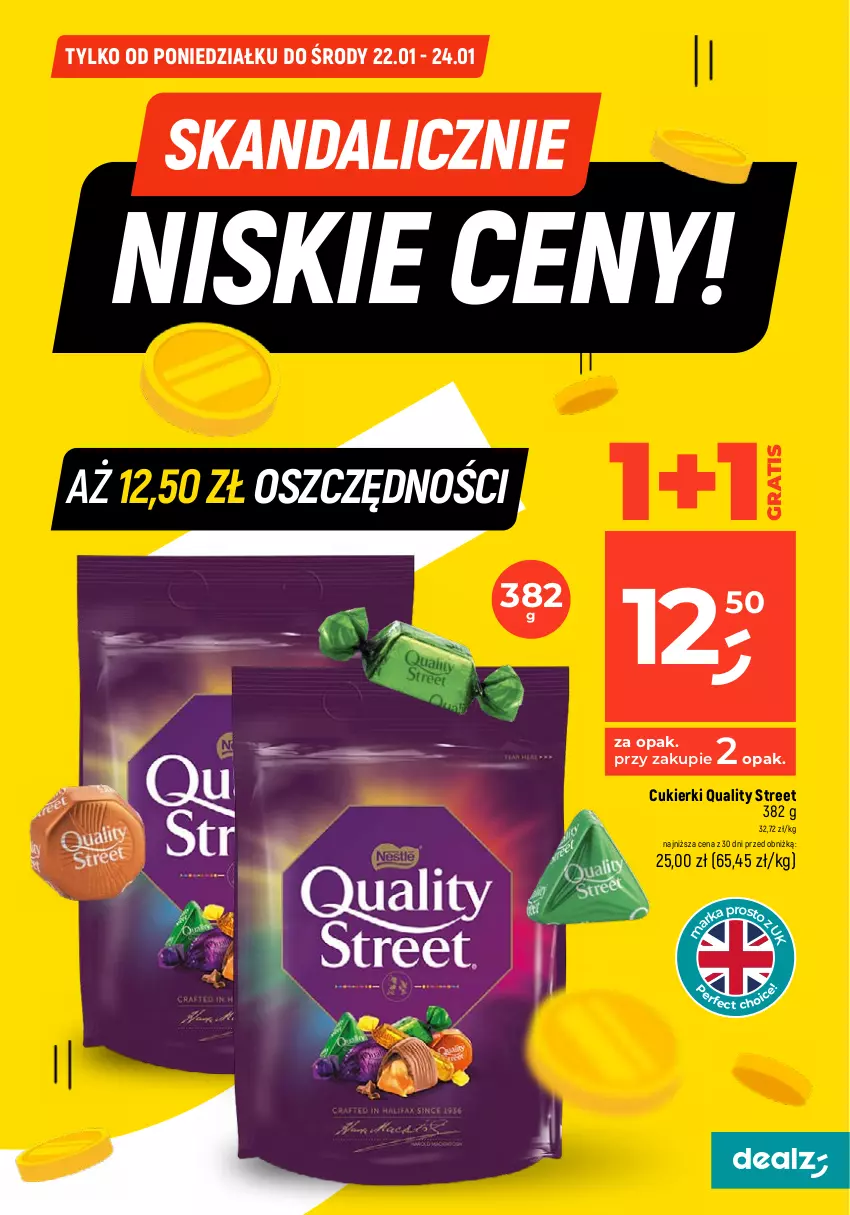 Gazetka promocyjna Dealz - Oszczędzaj każdego dnia! - ważna 22.01 do 24.01.2024 - strona 3 - produkty: 7 Days, Cukier, Cukierki, Gra, Rogal