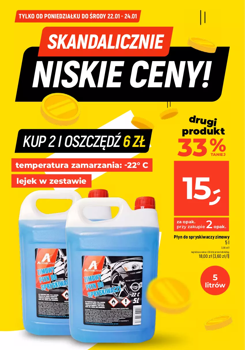 Gazetka promocyjna Dealz - Oszczędzaj każdego dnia! - ważna 22.01 do 24.01.2024 - strona 5 - produkty: Herbata, Płyn do spryskiwaczy