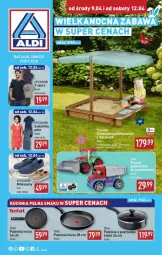Gazetka promocyjna Aldi - Gazetka - ważna od 26.04 do 26.04.2025 - strona 1 - produkty: Mokasyny, Tefal, Sukienka, Patelnia, Fa