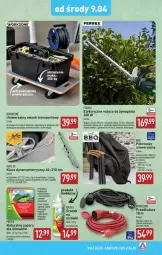 Gazetka promocyjna Aldi - Gazetka - ważna od 26.04 do 26.04.2025 - strona 12 - produkty: Piec, Por, Noż, Nożyce, Tran, Rolki, Sport, Wózek, Mule, Wózek transportowy, Pokrowiec, Miecz
