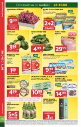 Gazetka promocyjna Stokrotka - Market - Gazetka - ważna od 02.09 do 02.09.2026 - strona 4 - produkty: Piwa, Piwo, Warzywa, Ser, Gra, Namysłów, Jaja, Président, Big Milk, Filet z piersi indyka, Taft, Lody, Optima, Camembert, Winogrona, Farm Milk, Algida, Owoce morza, Krewetki, Owoce, Pianka do włosów, Wino, Grunt, Masło, Mięso, Lakier, Mleko, LG, Fa