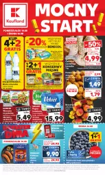 Gazetka promocyjna Kaufland - Mocny Start - Gazetka - ważna od 16.08 do 16.08.2023 - strona 1 - produkty: Kurczak, Nałęczowianka, Warzywa, Ser, Rum, Gra, Benecol, Papier, Ziemniaki, Papier toaletowy, Velvet, Morliny, Brzoskwinie, Woda mineralna, Woda, Waga, Grunt, Kiełbasa, Hortex, Kiełbasa śląska