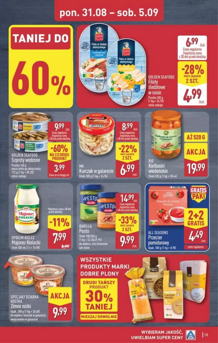 Gazetka promocyjna Aldi - Pełna oferta - ważna 31.08 do 05.09.2026 - strona 15 - produkty: AEG, Gra, Majonez