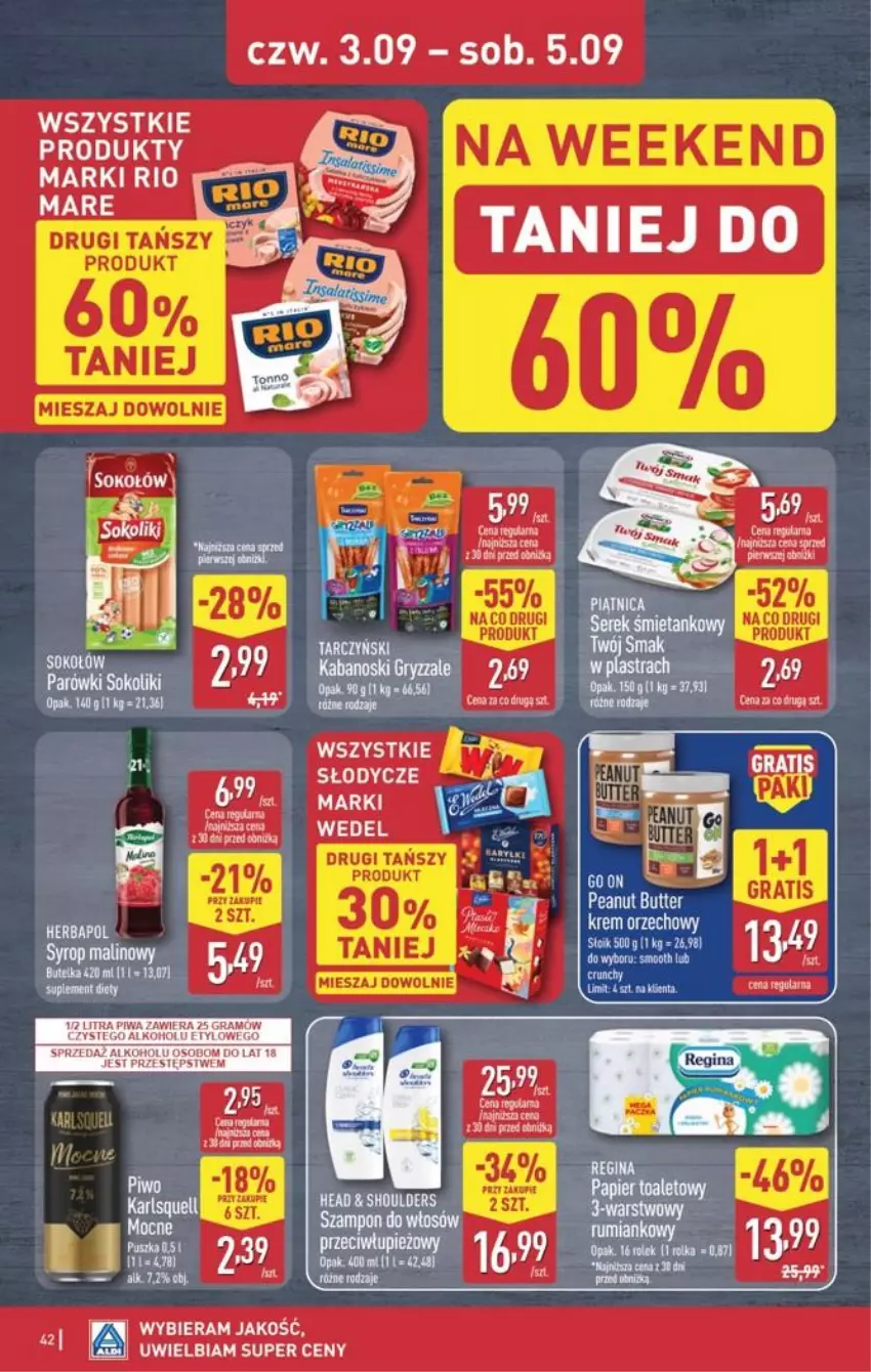 Gazetka promocyjna Aldi - Pełna oferta - ważna 31.08 do 05.09.2026 - strona 42 - produkty: Gra, Por, Ser, Tarczyński