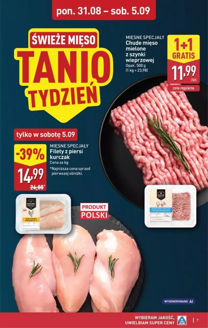 Gazetka promocyjna Aldi - Pełna oferta - ważna 31.08 do 05.09.2026 - strona 7 - produkty: Fa, Mięsne specjały