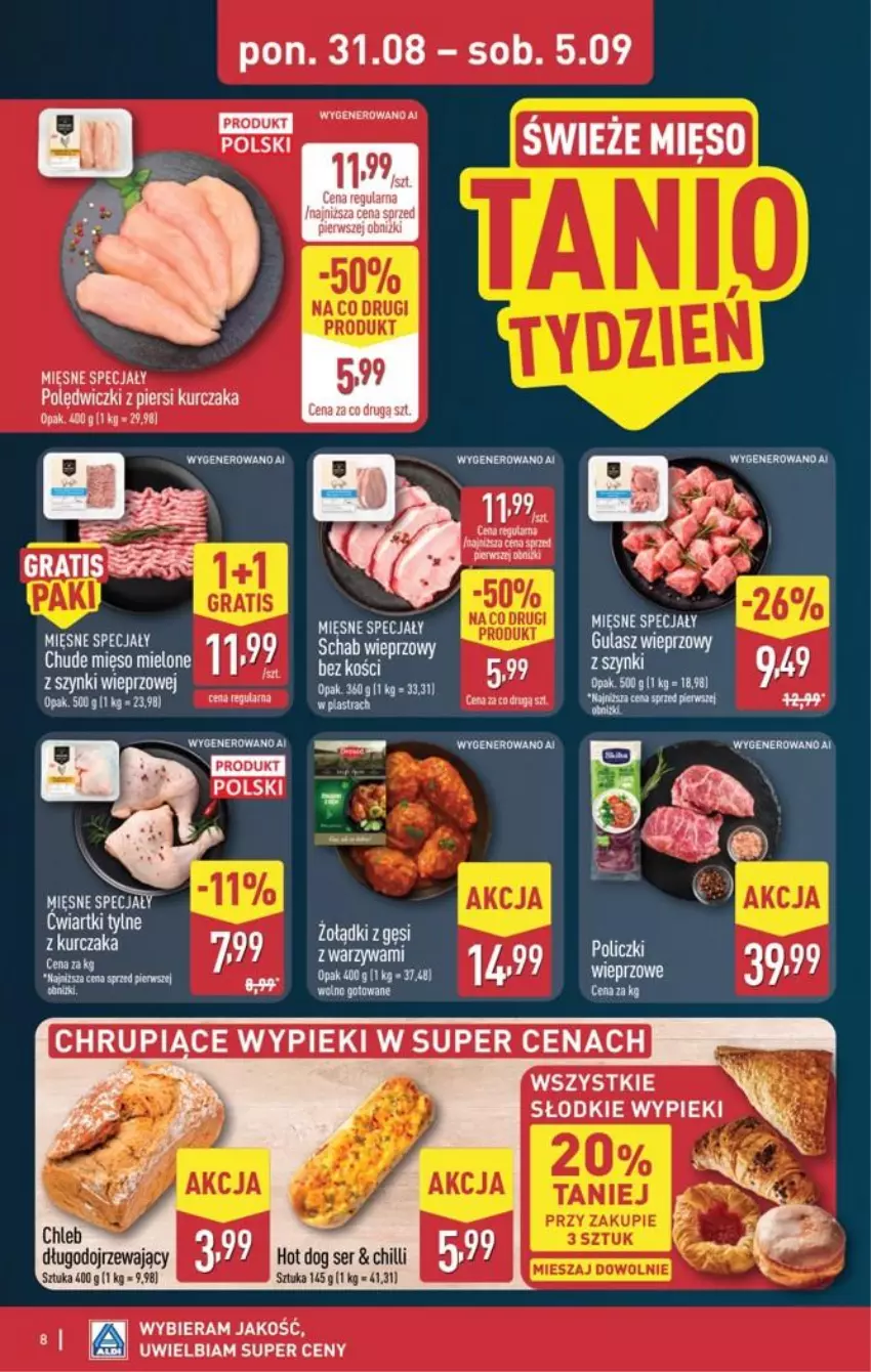 Gazetka promocyjna Aldi - Pełna oferta - ważna 31.08 do 05.09.2026 - strona 8 - produkty: Gra, Kurczak