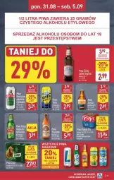 Gazetka promocyjna Aldi - Pełna oferta - Gazetka - ważna od 05.09 do 05.09.2026 - strona 21 - produkty: Piwa, Piwo, Koc, Gin, Gra, Kosz, Tyskie, Tatra, Perła