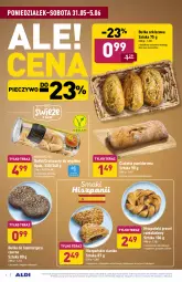 Gazetka promocyjna Aldi - Gazetka - ważna od 05.06 do 05.06.2021 - strona 4 - produkty: Piec, Hamburger, Croissant, Tera, Sezam, Burger, Pieczywo, Ciabatta, Bułka