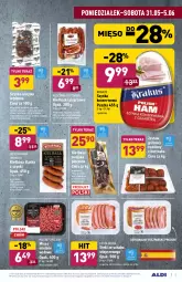 Gazetka promocyjna Aldi - Gazetka - ważna od 05.06 do 05.06.2021 - strona 5 - produkty: Piec, Kurczak, Mięso wołowe, Mięso mielone, Krakus, Ser, Gin, Stek, Mięsne specjały, Kiełbaski pieprzowe, Tera, Szynka konserwowa, Szynka, Pieprz, Przysmaki, Grill, Gala, Kiełbasa, Mięso, Kiełbasa śląska