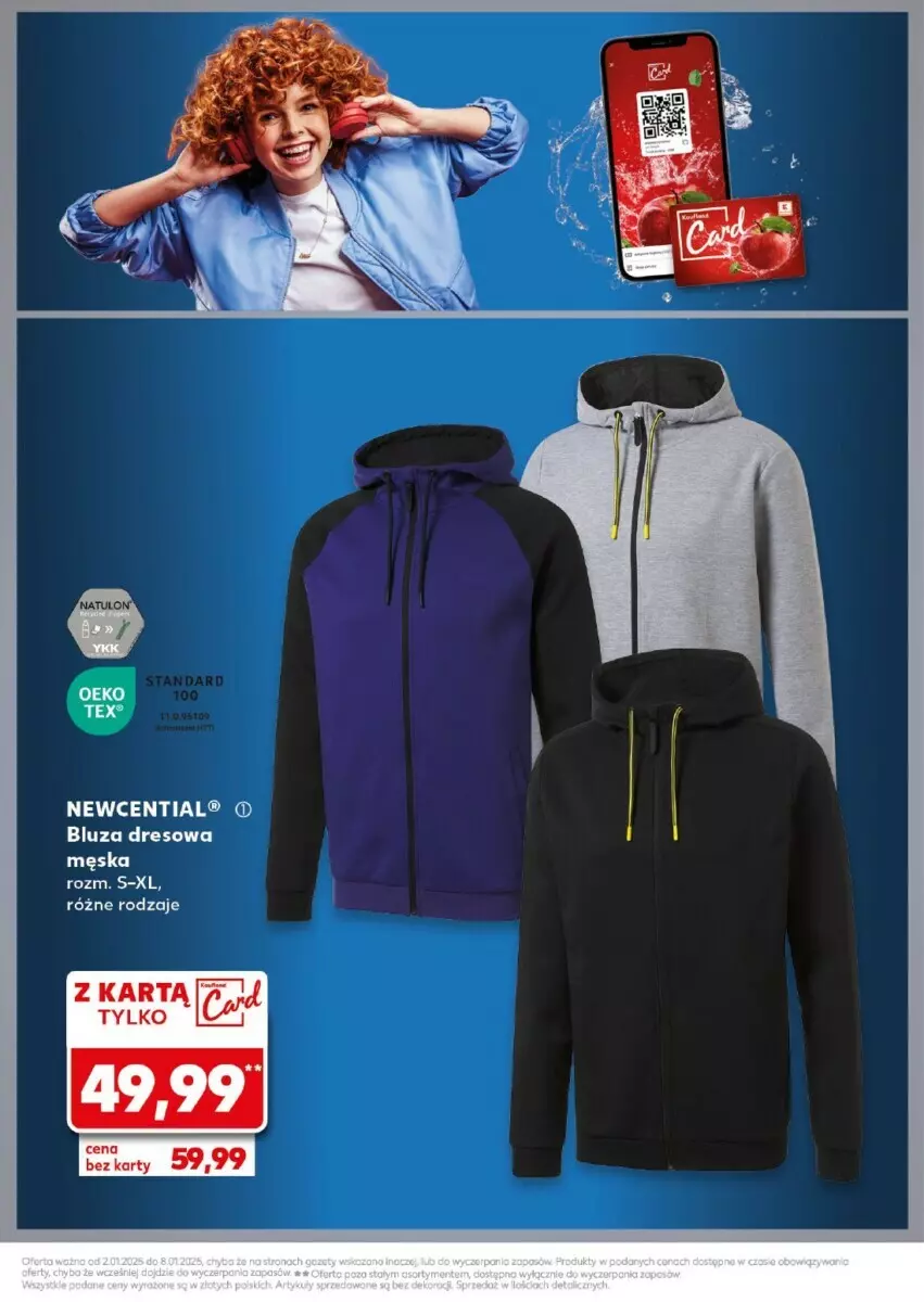 Gazetka promocyjna Kaufland - ważna 02.01 do 08.01.2025 - strona 10 - produkty: Bluza, Bluza dresowa, Dres